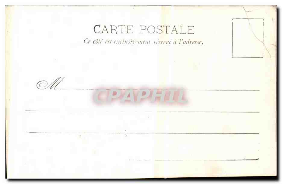 Algue Algua - CPA  — Rückseite