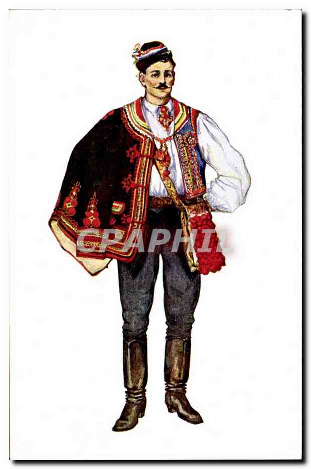 Croatie - Croatia - Cracani near Zagreb - Folklore - Costume - Homme - National Wear - CPA 