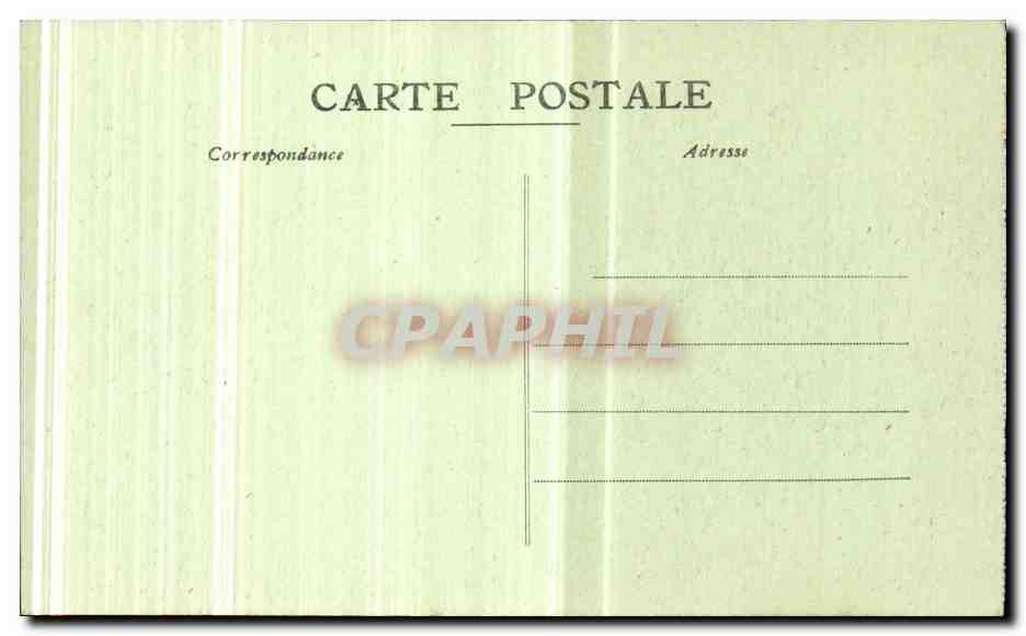 CPA Vernet L'eminence Musee de Quimper  — Verso