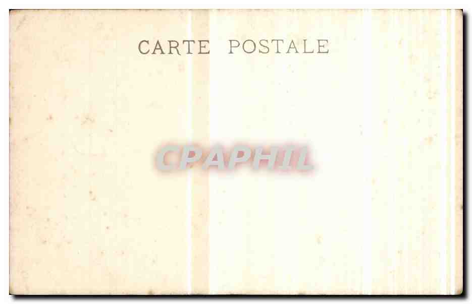 CPA Paris L'hotel de ville Fete champetre Clairin — Verso