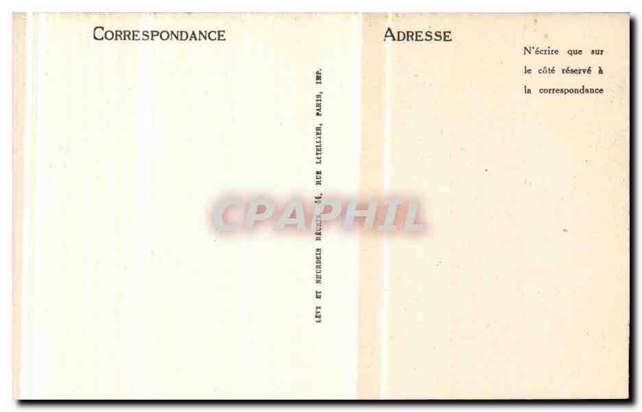 CPA Paris Musee du Luxembourg Carriere Maternite — Verso