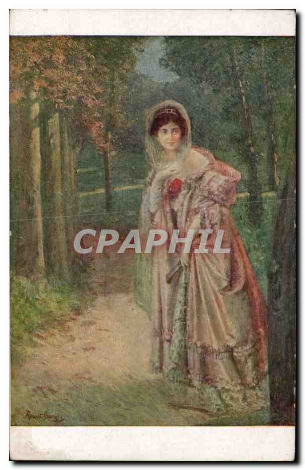 CPA Salon de Paris Rosset Granger Dans le parc
