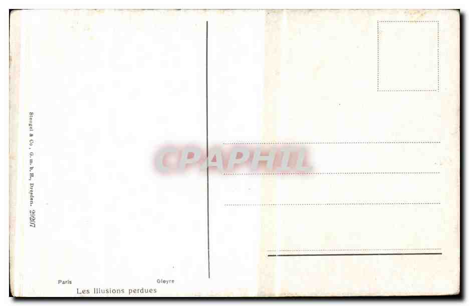 CPA Peinture Bateau  — Back