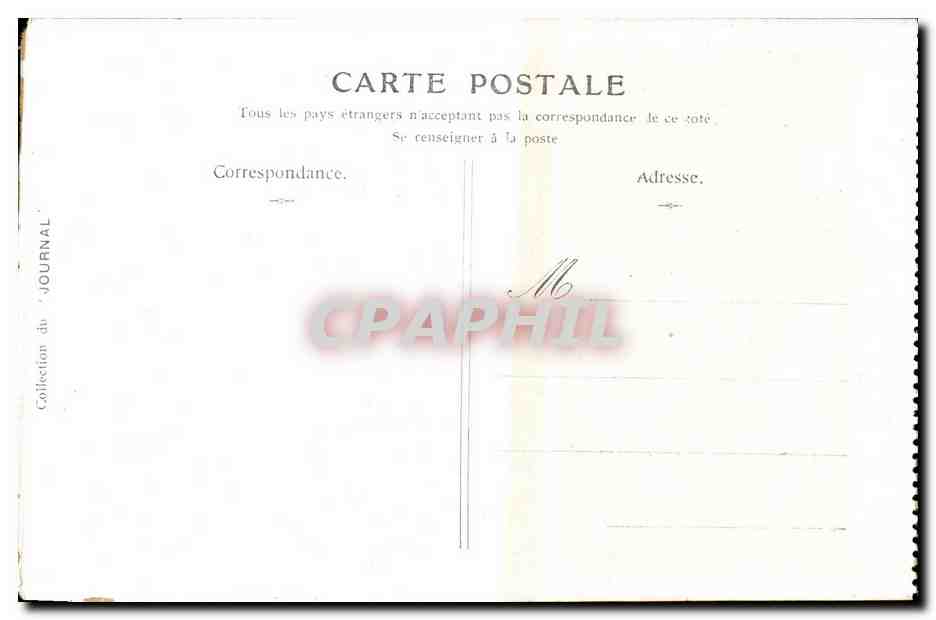 CPA Paris Musee du Louvre Russel Enfant aux cerises — Rückseite