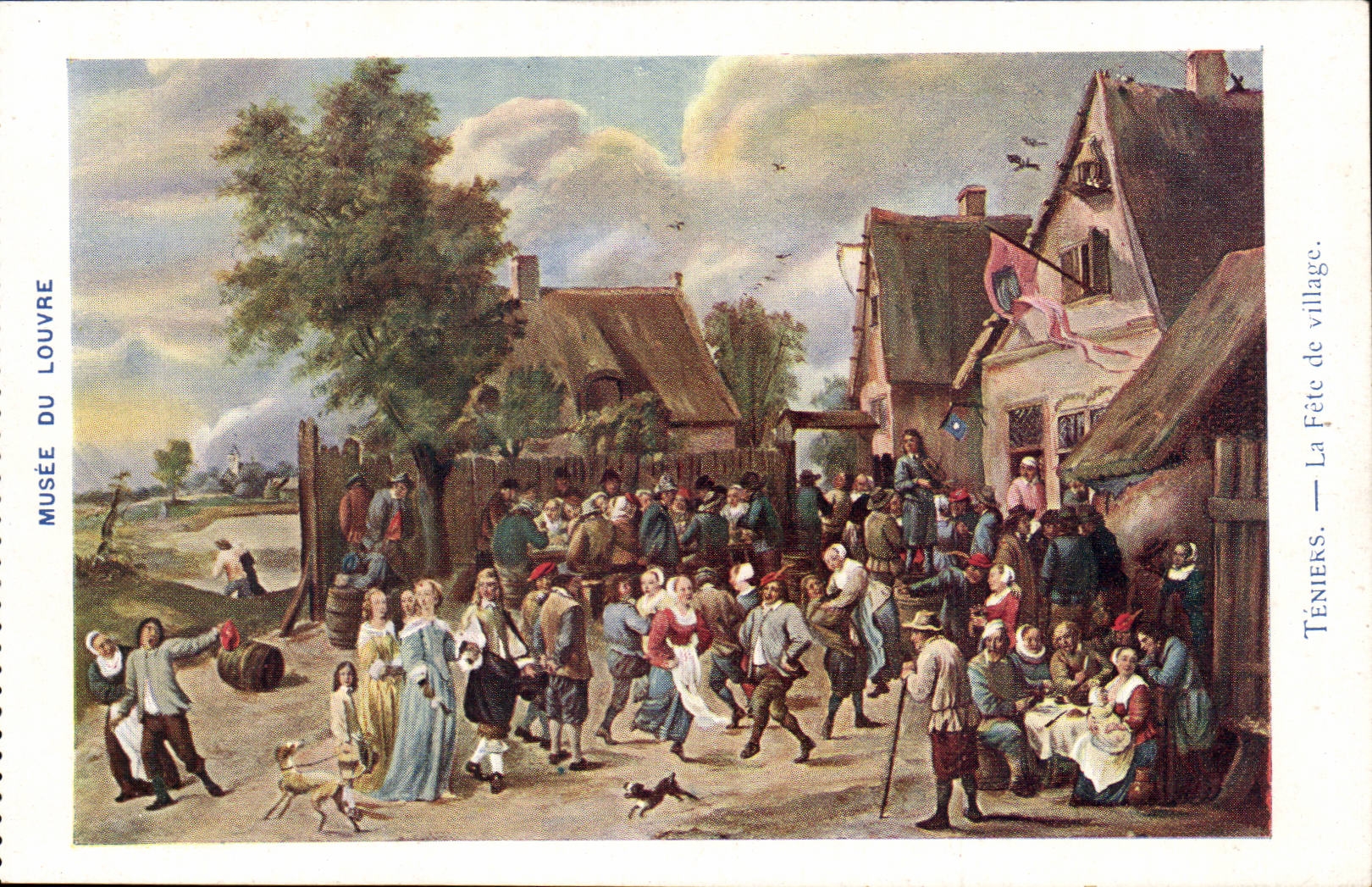 TÉNIERS. — La Fête de village — Musée du Louvre