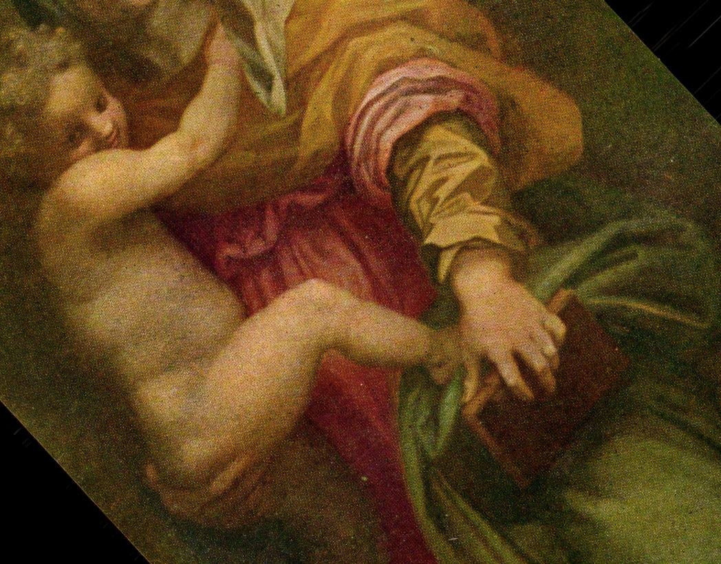 CPA Andrea del SArto Madonna della ARpie Firenze R Gallerie 