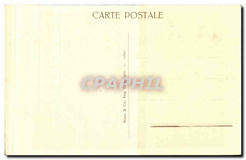 CPA Paris Musee du Louvre John Russel L'enfant aux cerises  — Verso