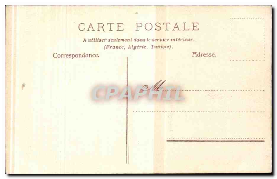 CPA Les glaneuses Millet — Verso