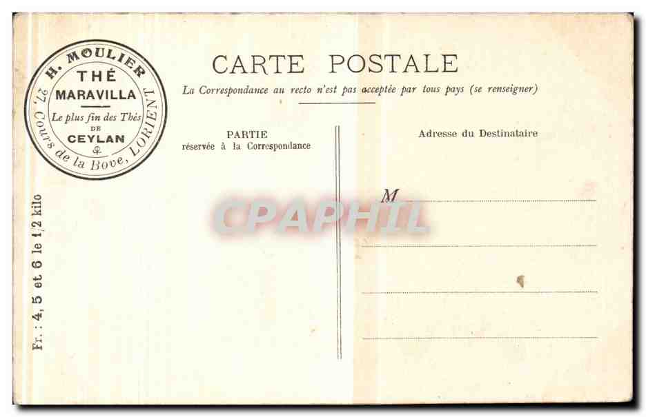 CPA Millet Les glaneuses — Verso