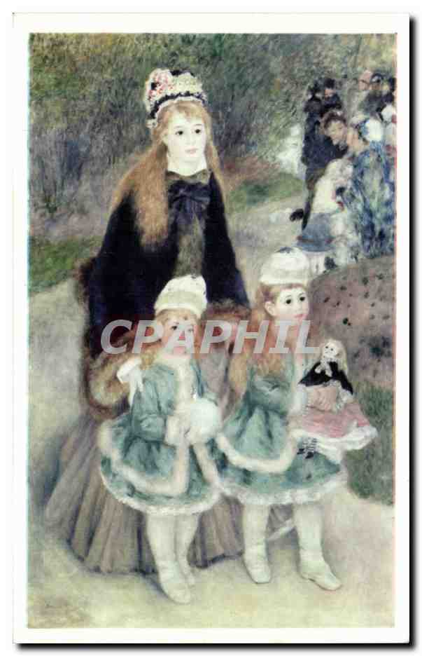 CPA Mother and children Renoir The frick Collection New York