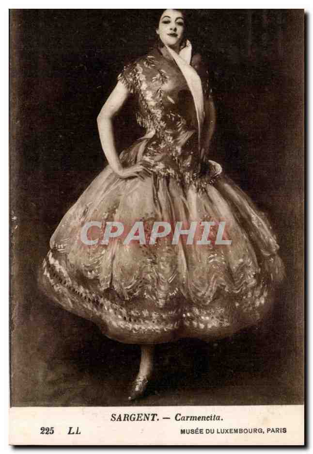 Carmencita — Sargent — Musée du Luxembourg, Paris