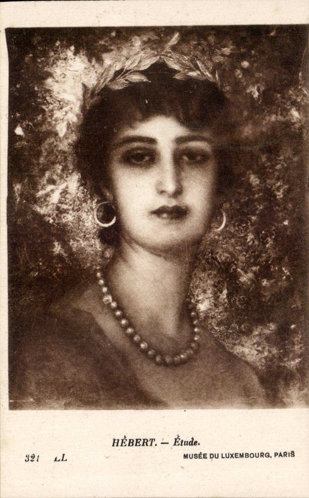 CPA Musee du Luxembourg Paris Hebert Etude