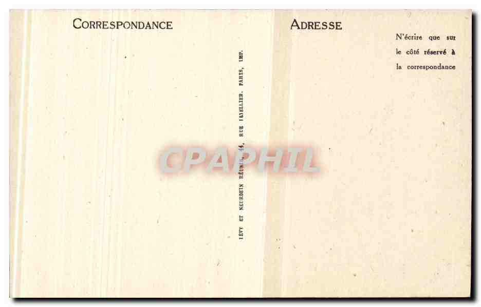 CPA Musee du Luxembourg Paris Hebert Etude — Verso