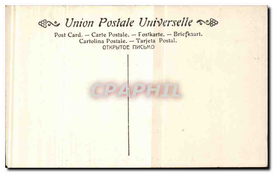 CPA Edefelt Service divin au bord de la mer Musee du Luxembourg Paris — Verso