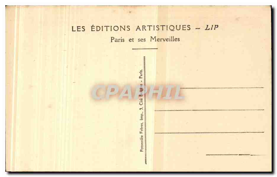 CPA Paris Peintures murales du Pantheon Lenepveu Jeanne d'arc brulee a Rouen en 1431 — Rückseite