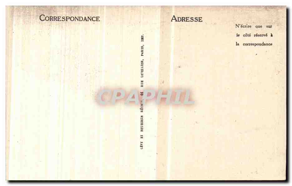 CPA Musee du Luxembourg Paris Ziem Marine Bateau — Verso