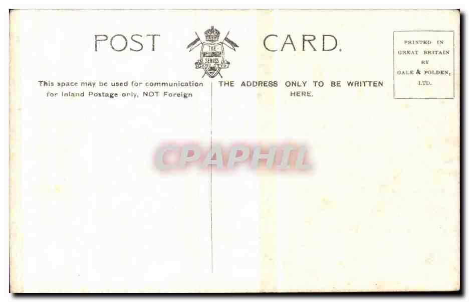CPA The Knight errant Millais Chevalier — Verso