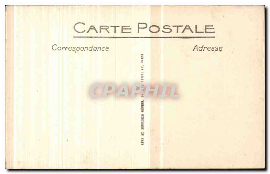 CPA Paris Musee du Luxembourg Geoffroy Le jour de la visite a l'hopital — Verso