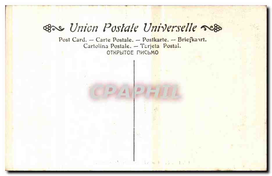 CPA Paris Musee du Luxembourg Charnay Sortie de la messe — Verso