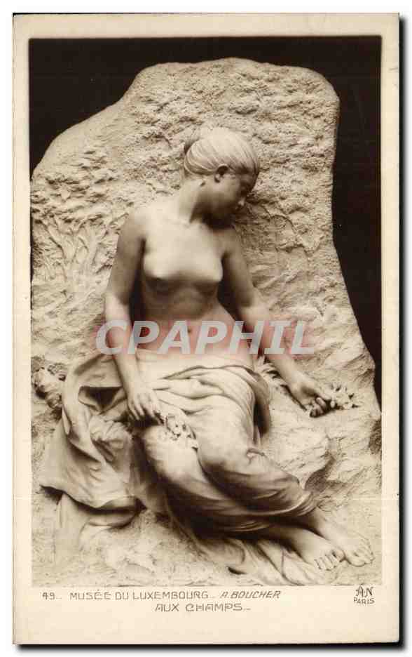 CPA Paris Musee du Luxembourg Boucher Aux champs
