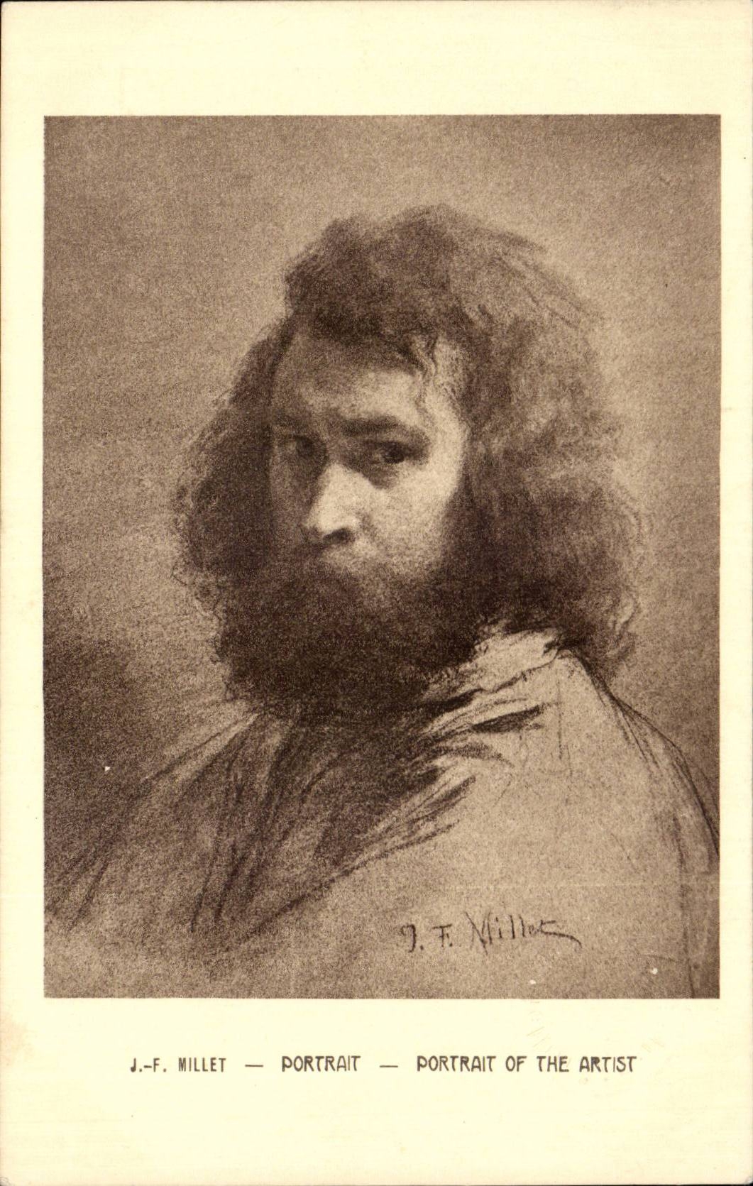 CPA Millet Portrait 