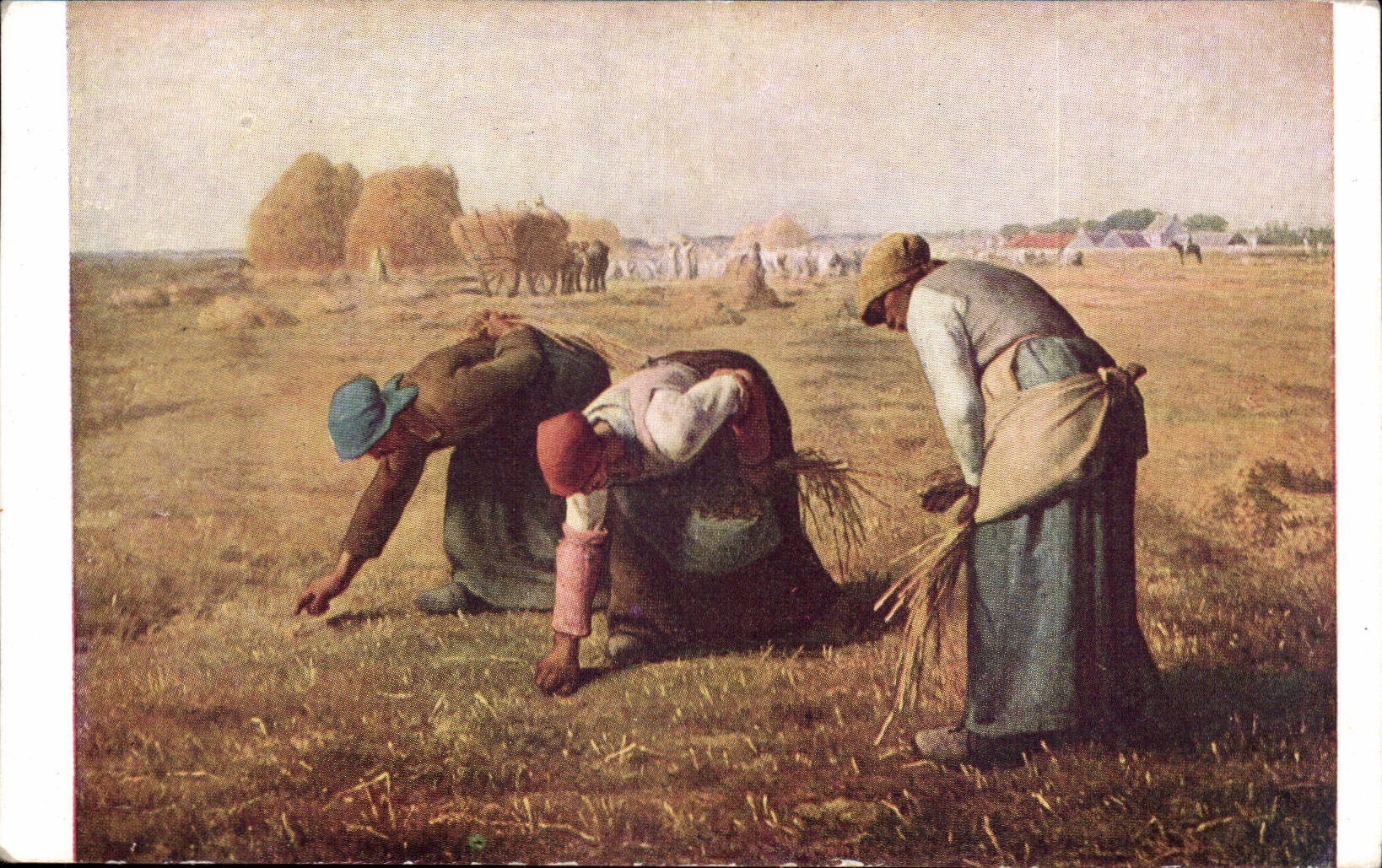 CPA Millet Musee du Louvre Paris Les glaneuses