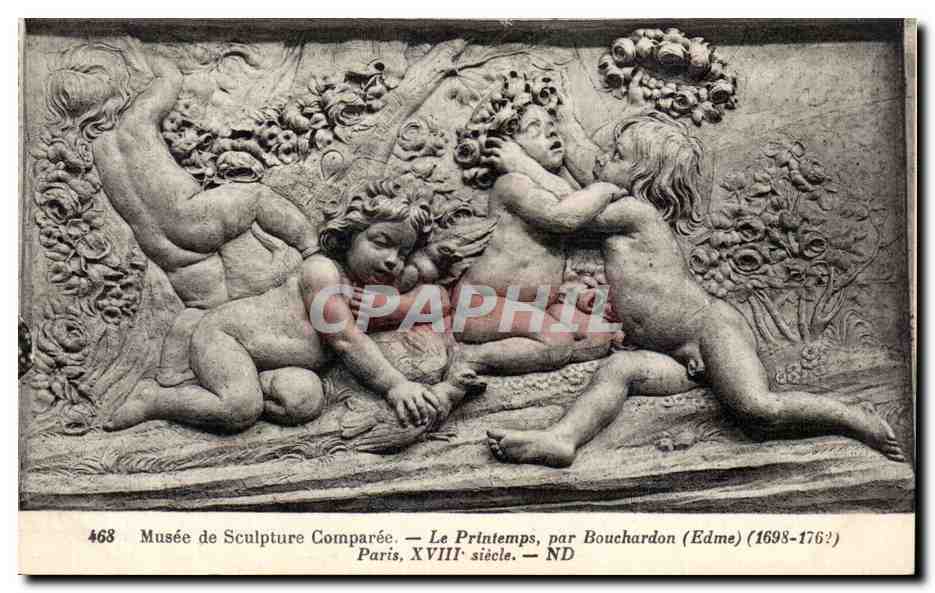 Le Printemps — Musée de Sculpture Comparée — Paris, XVIIIe siècle — par Bouchardon (Edme) (1698-1762)