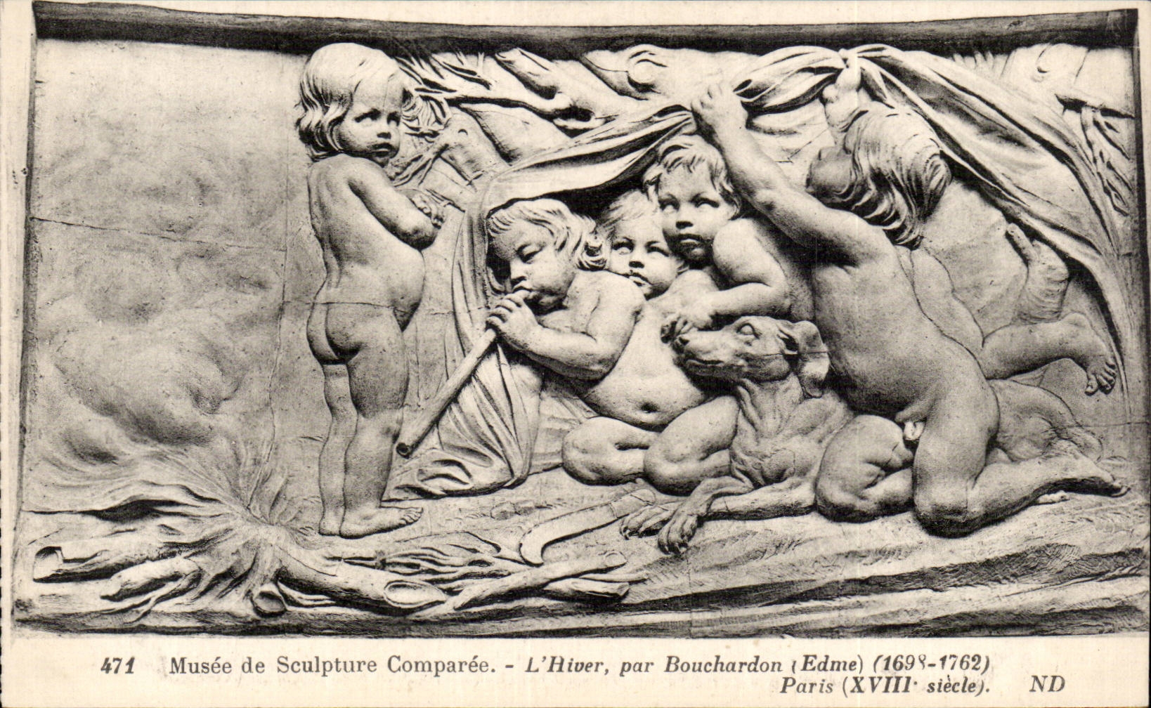 L'River, par Bouchardon (Edme) — Musée de Sculpture Comparée, Paris — XVIIIe siècle