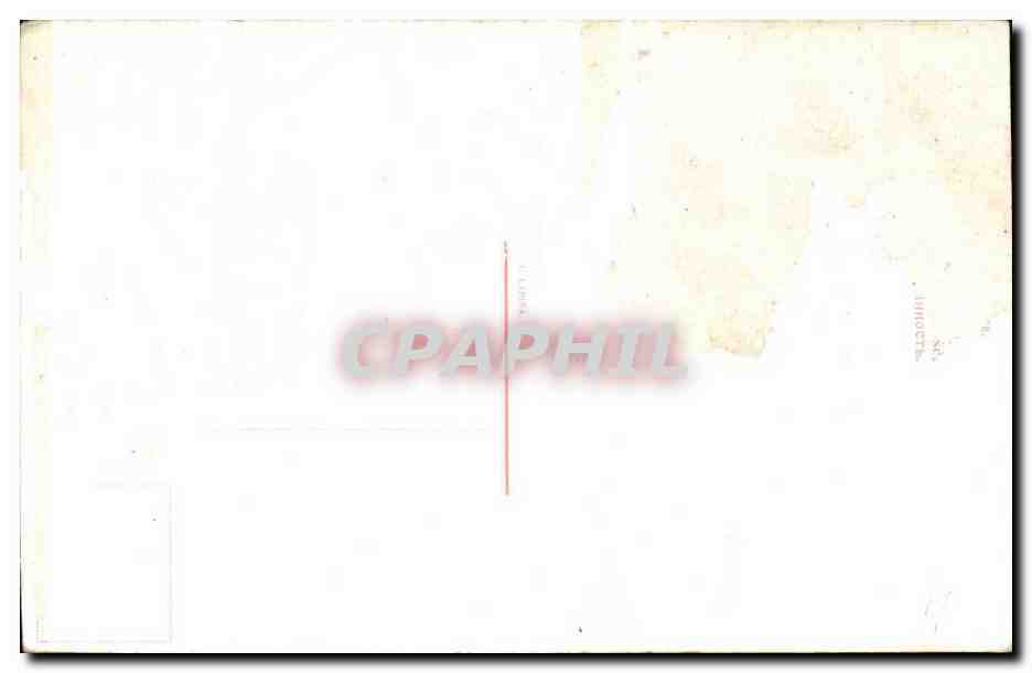 CPA Fantaisie — Verso