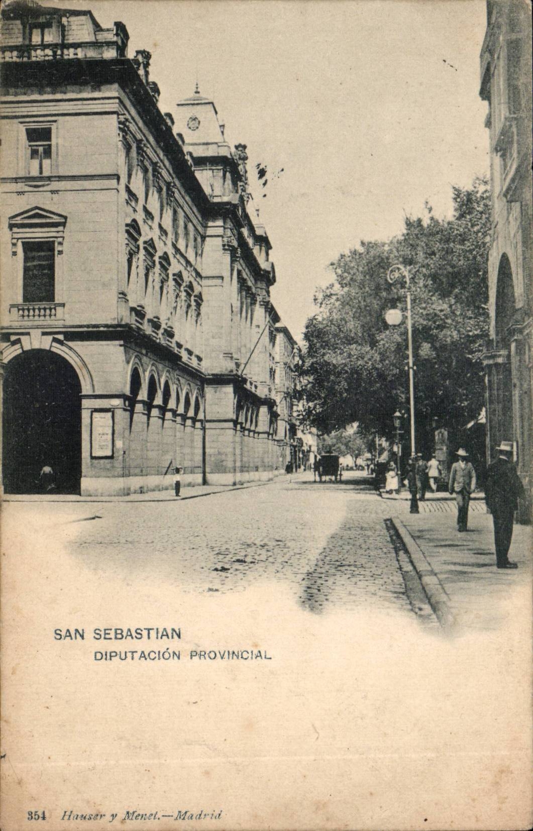 CPA Espagne Espana Spain San Sebastian Diputacion Provincial