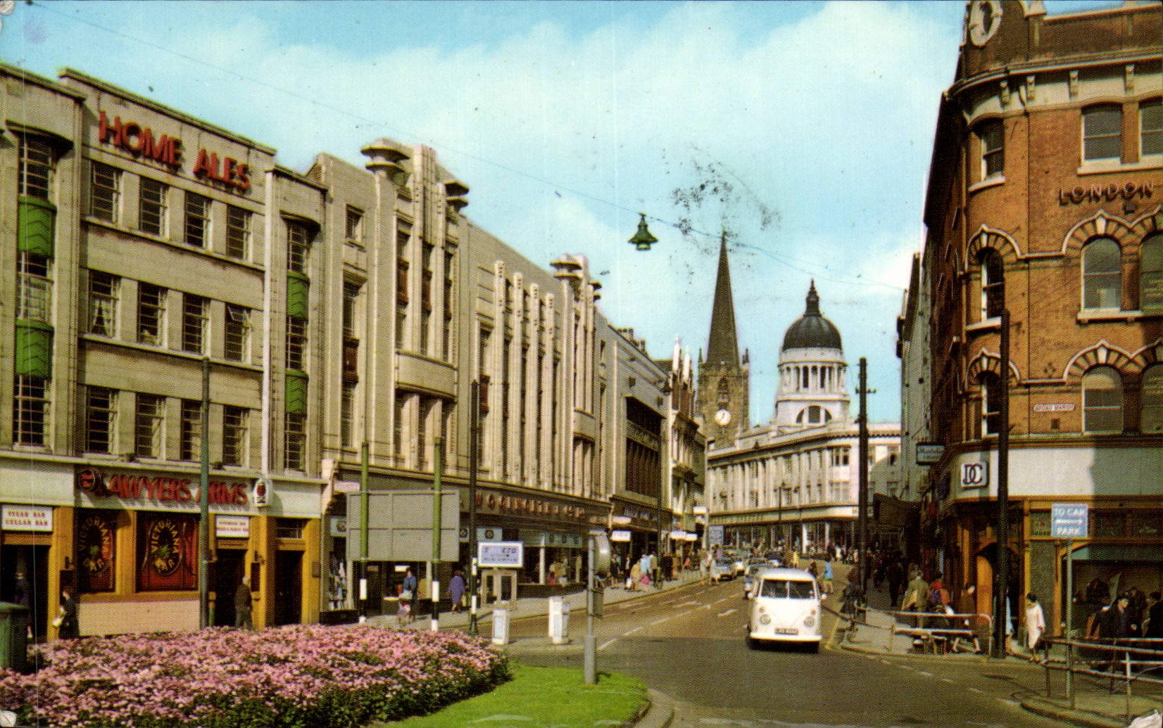 CPSM Grande Bretagne Listergate Nottingham