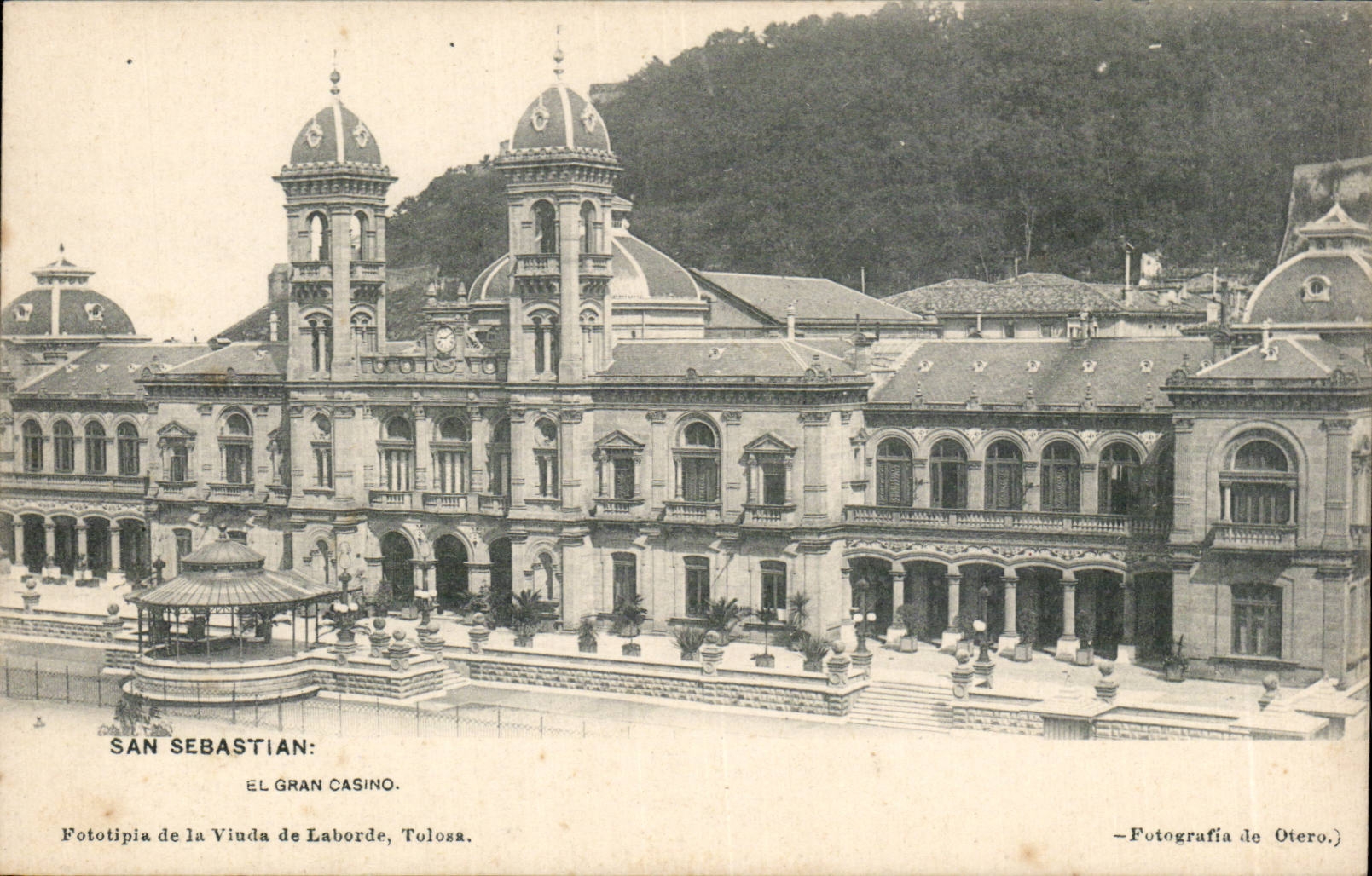 CPSM Espagne Espana Spain San Sebastian El Gran Casino