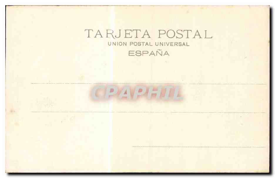 CPA Espagne Espana Spain San Sebastian Alberdi Eder — Verso