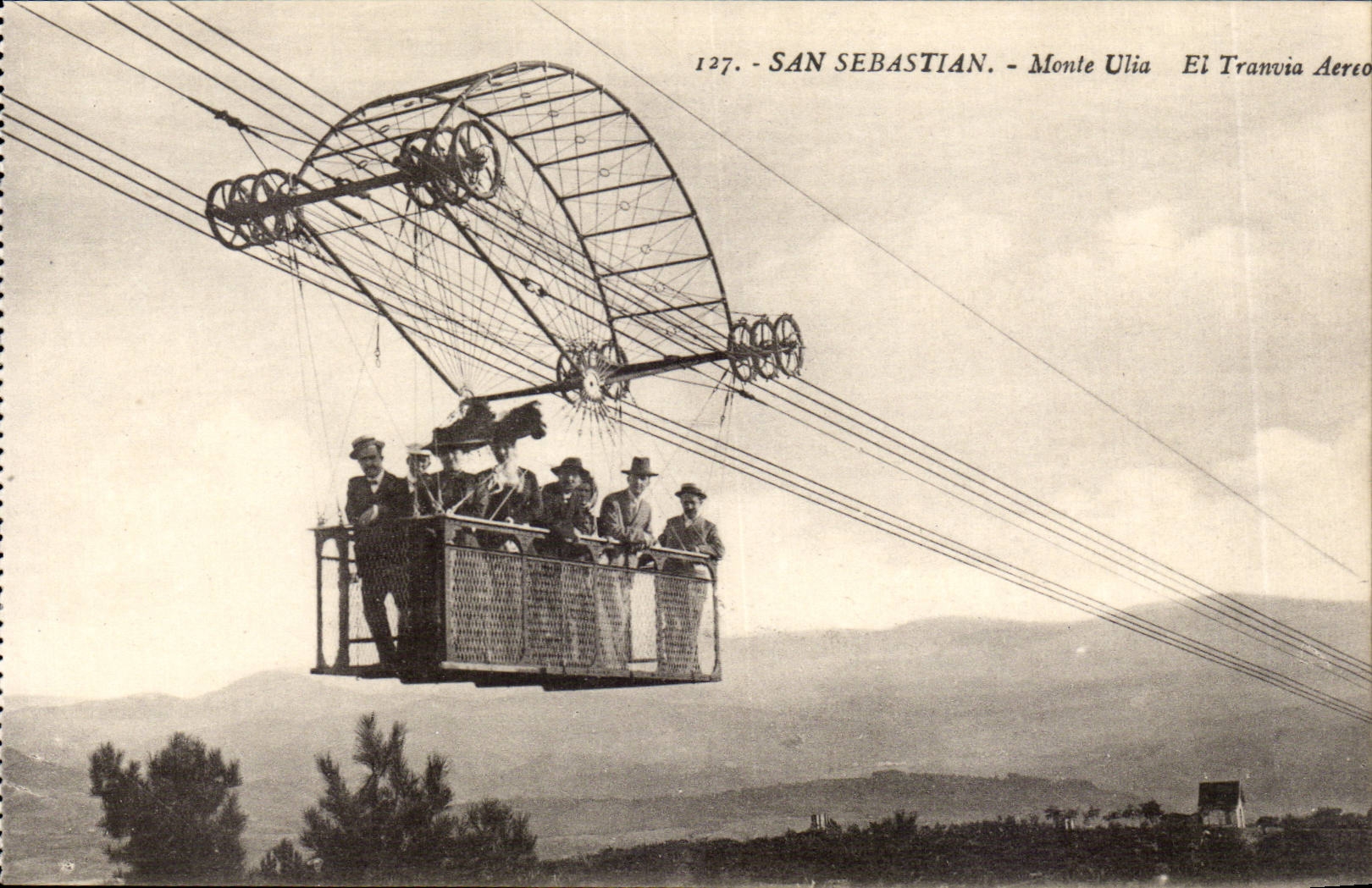 San Sebastián - Monte Ulia - El Tranvía Aéreo