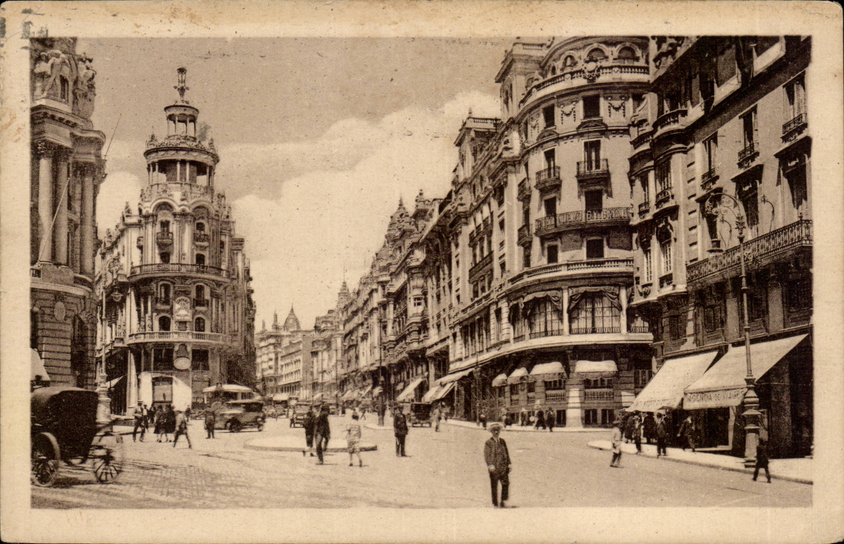 CPA Espagne Espana Spain Madrid Avenida del Conde de Penalver