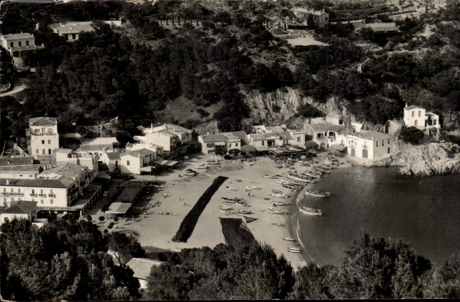 CPA Espagne Espana Spain Costa Brava Tamariu Vista general