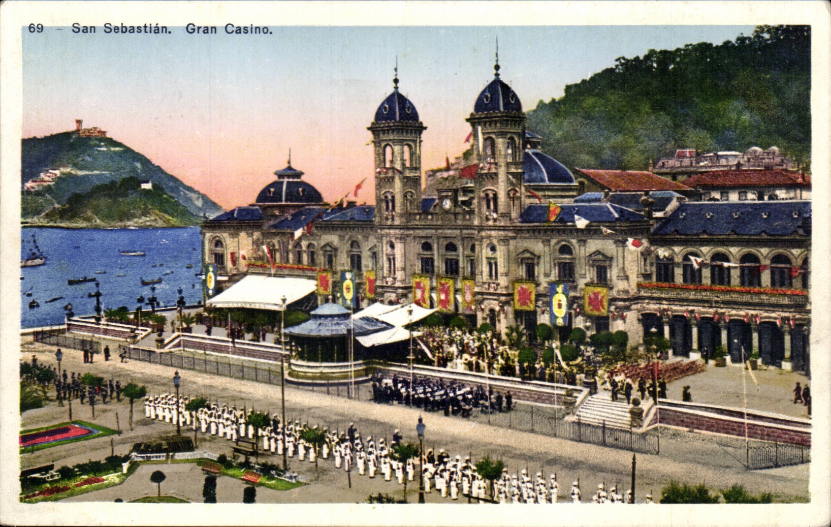 CPA Espagne Spain Espana San Sebastian Gran Casino