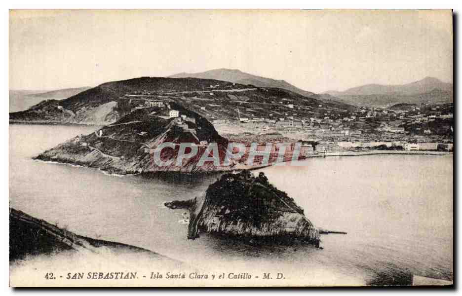 San Sebastián — Isla Santa Clara y el Cañillo — M. D. — n° 42