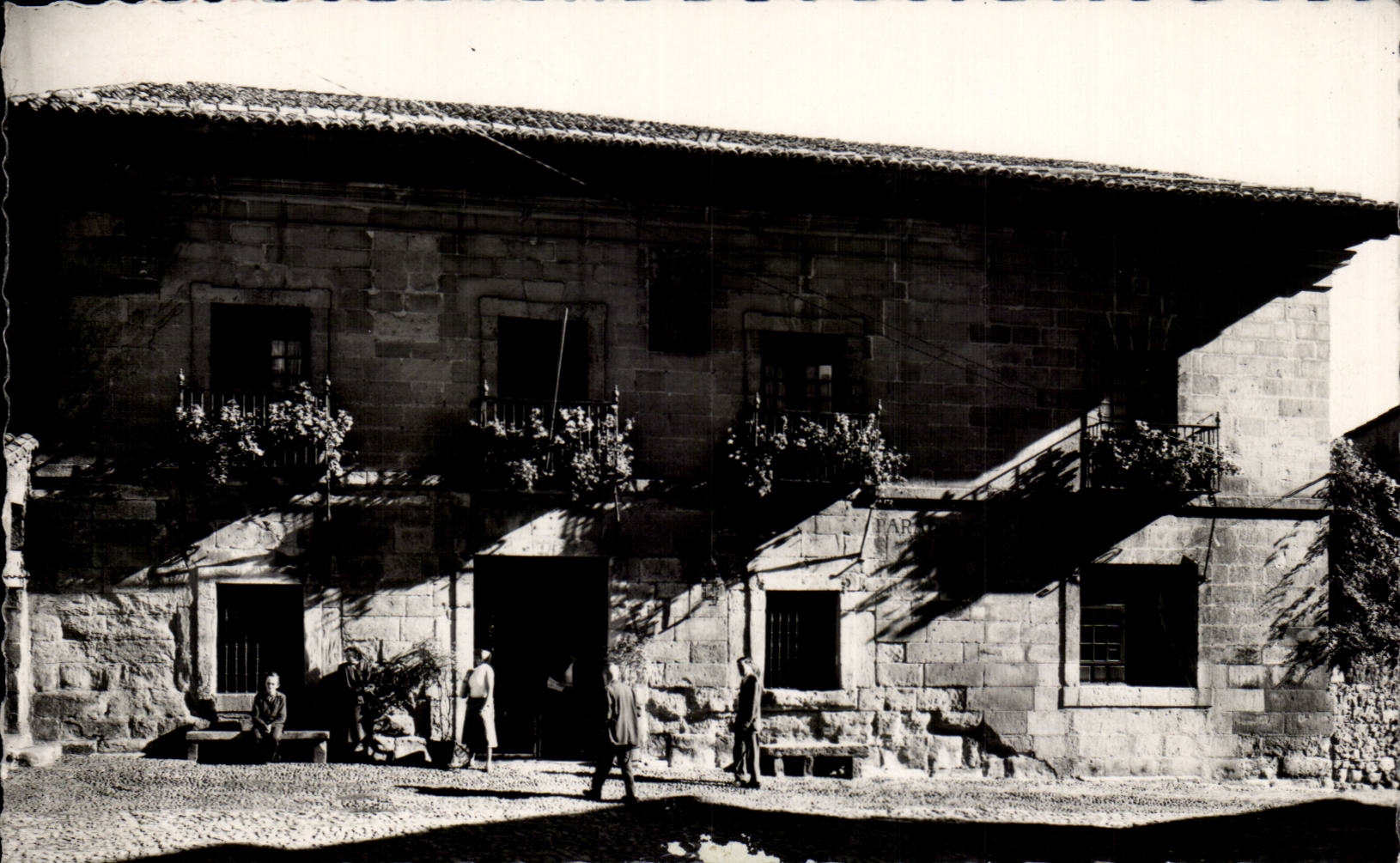 CPA Espagne Spain Espana Santillana Parador de Gil Blas Auberge de Gil Blas