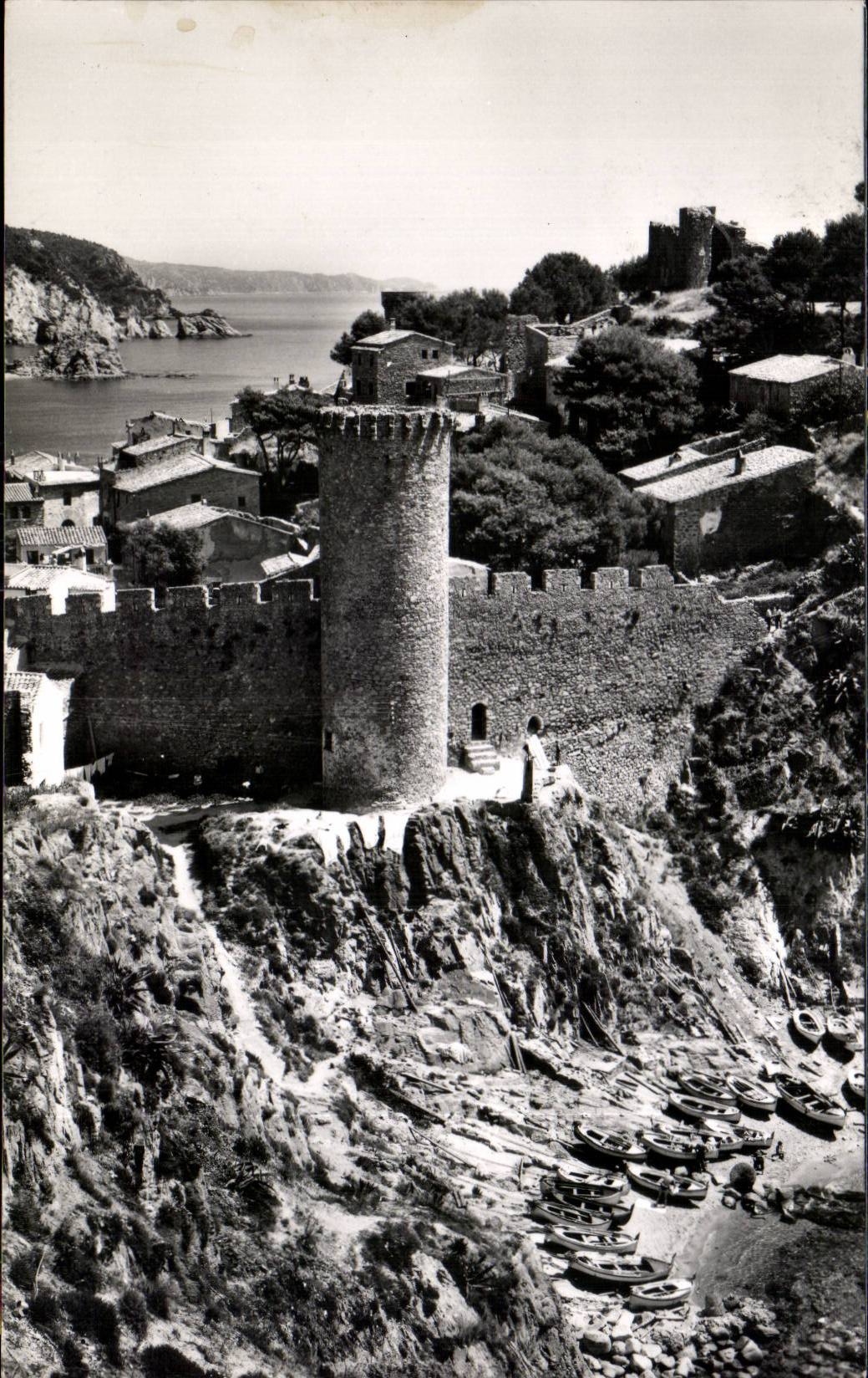 CPA Espagne Spain Espana Costa Brava Tosso de Mar Cala El Codolar
