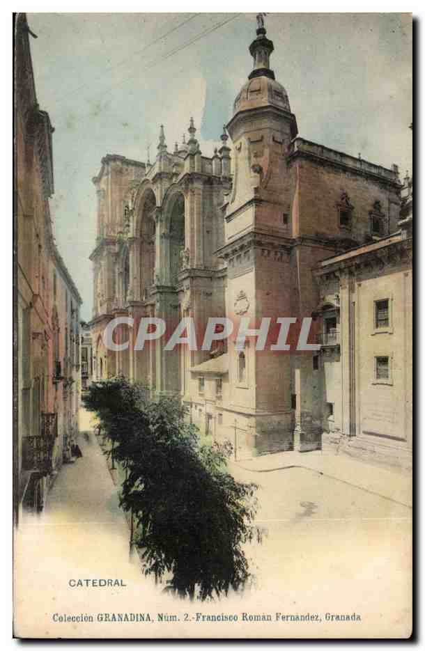 CPA Espagne Spain Espana Granada Catedral