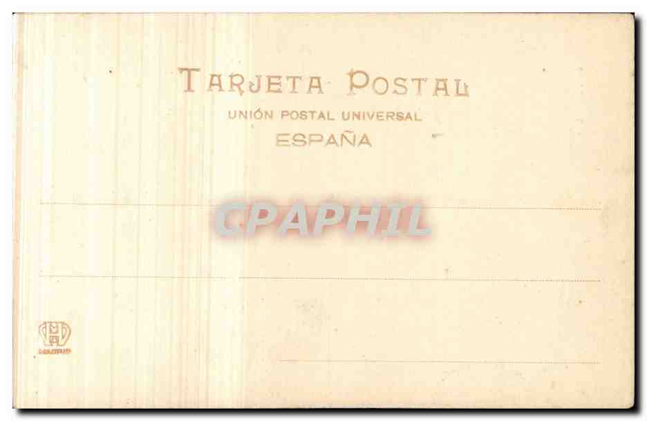 CPA Espagne Spain Espana Granada Catedral — Rückseite