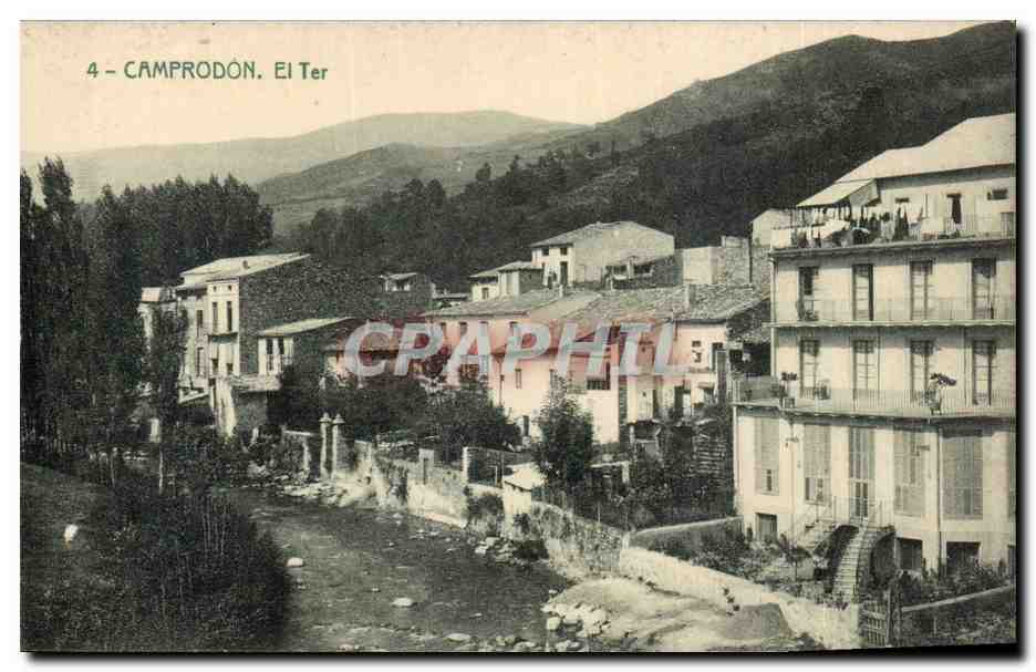 CPA Espagne Spain Espana Camprodon El Ter
