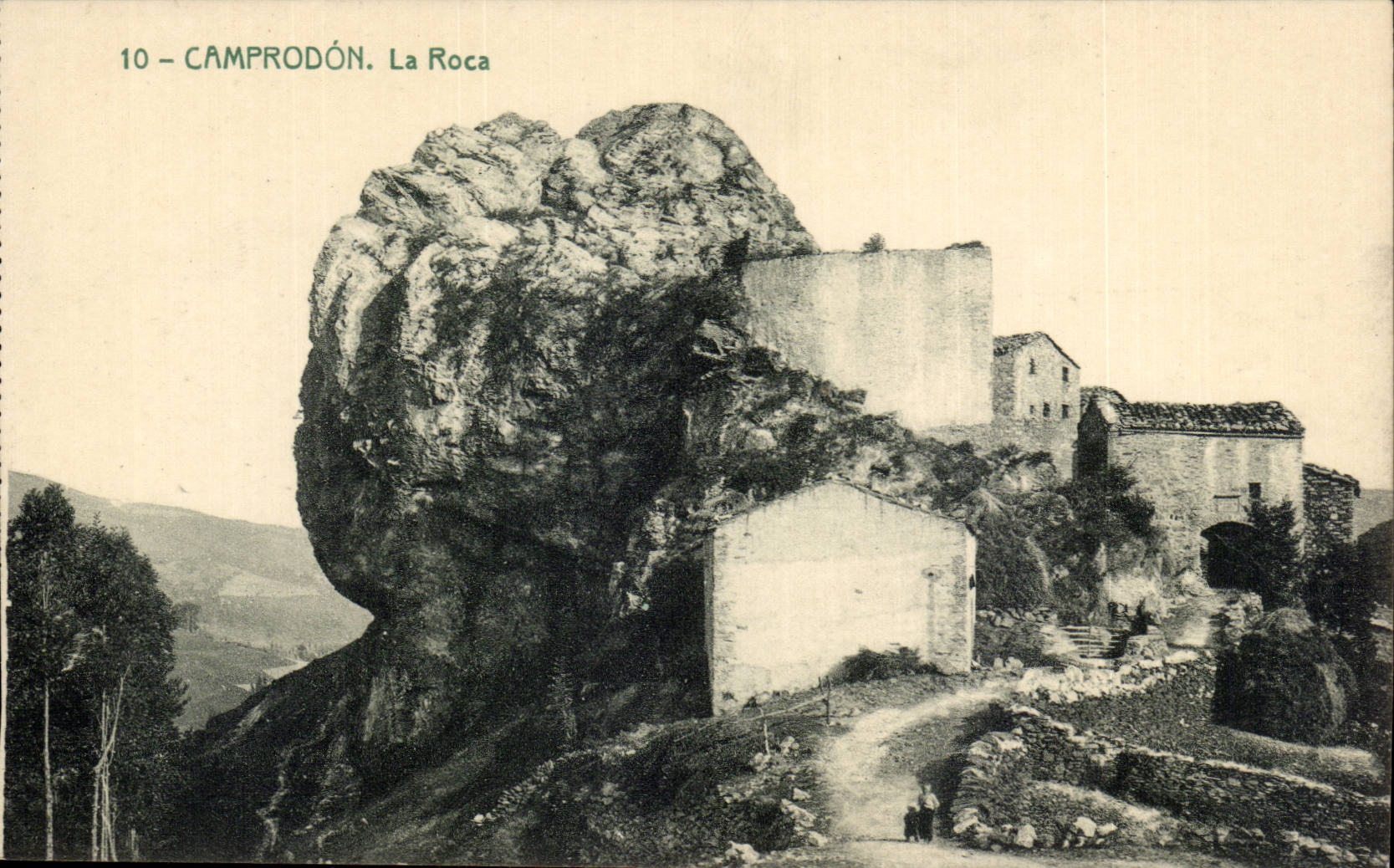 CPA Espagne Spain Espana Camprodon La Roca