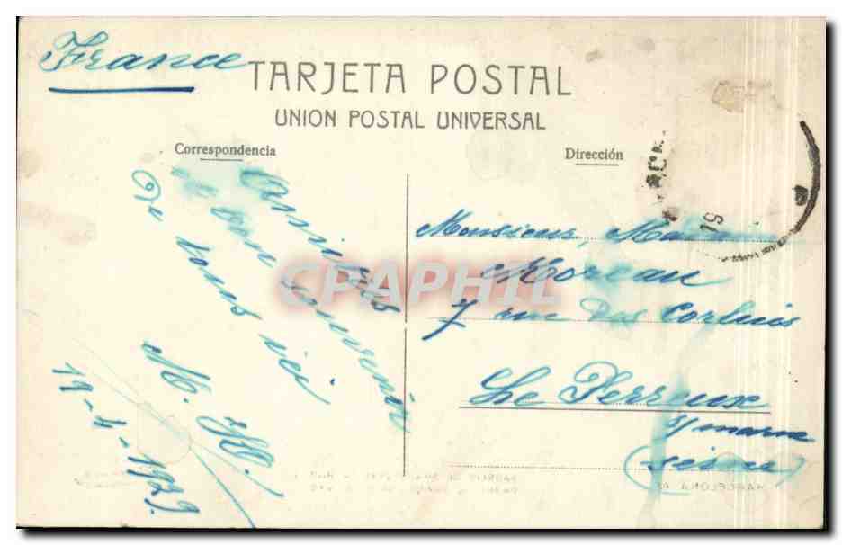 Barcelone - Passeig de Gràcia vers la mar — Zerrowits, n°63 — Verso