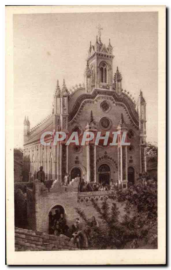 CPA Japon et Chine Eglise catholique chinoise Oeuvre de la propogation de la foi Chine China 