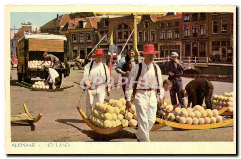 Pays Bas - Holland - Nederland - Alkmaar - Costumes - Folklore - CPA 