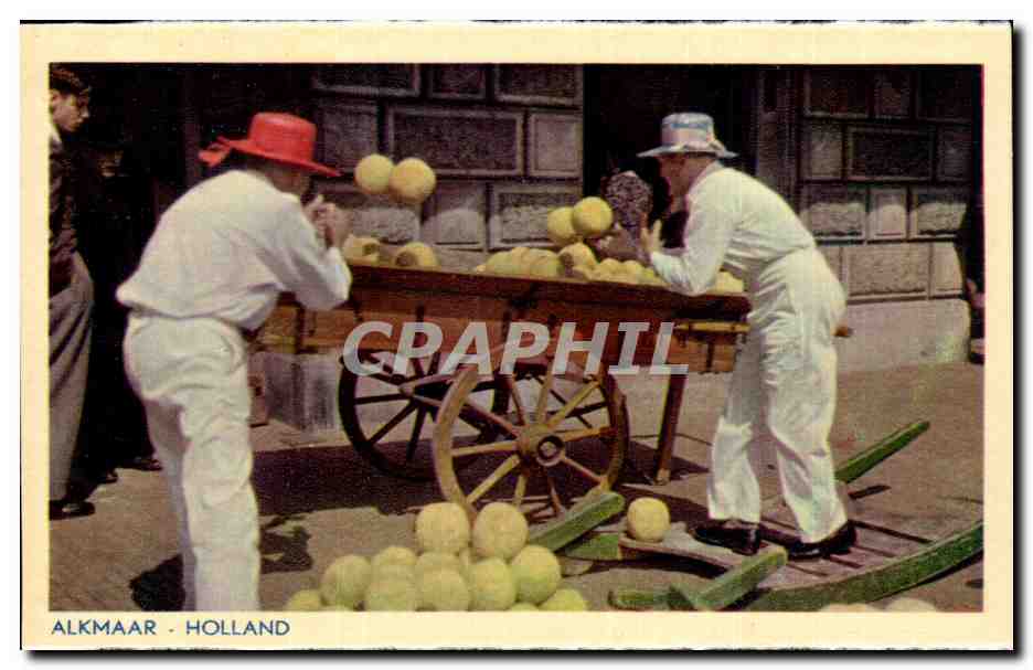 Pays Bas - Holland - Nederland - Alkmaar - Costumes - Folklore - CPA 