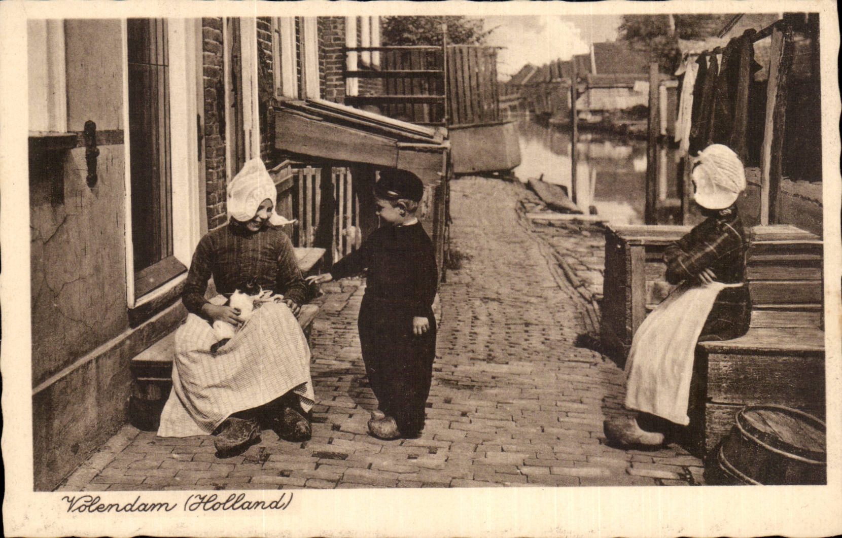 Pays Bas - Holland - Nederland - Volendam - Folklore - Costumes - CPA 