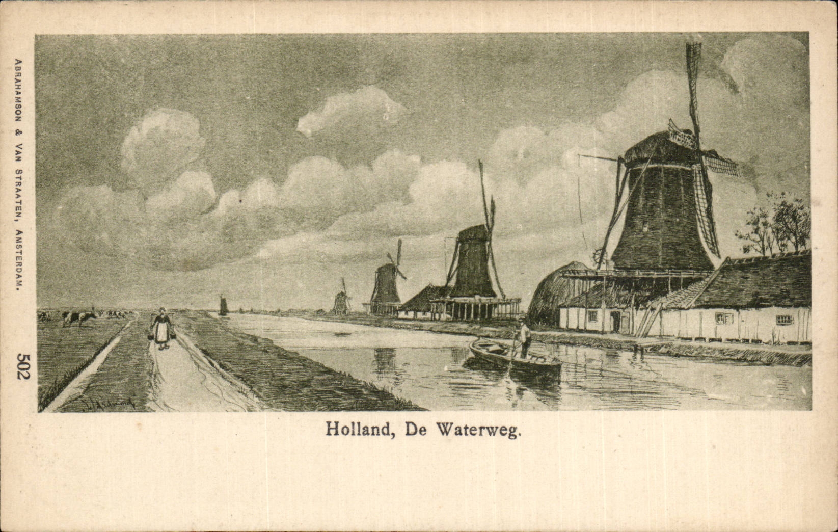 Pays Bas - Holland - Nederland - De Waterweg - CPA 